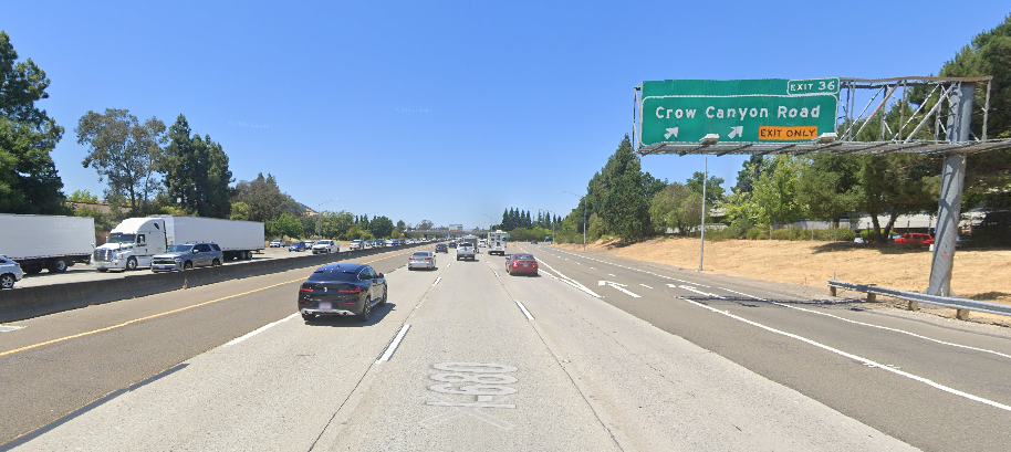 San Ramon Crash