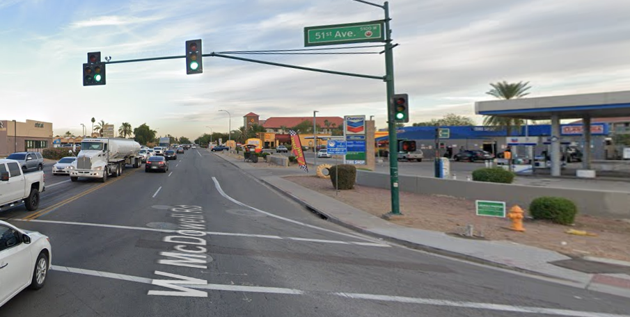 West Phoenix pedestrian crash
