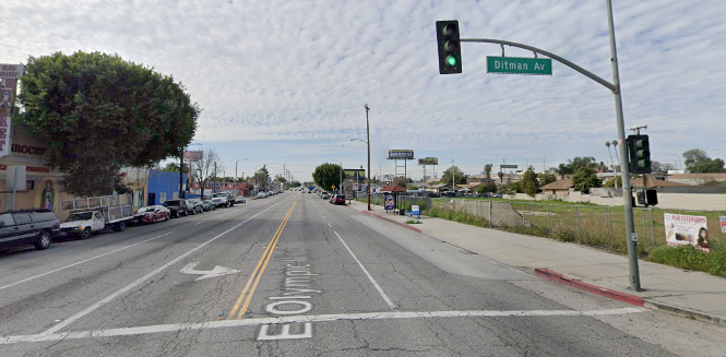 Los Angeles Motorcycle Crash