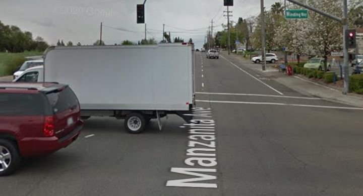 Carmichael Pedestrian Crash