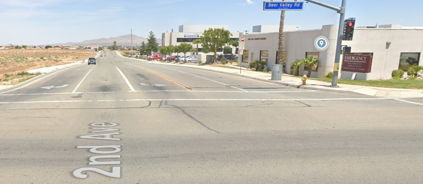 Hesperia Car Accident