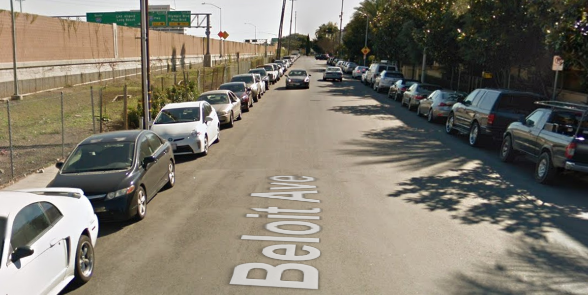 West Los Angeles Motorcycle Crash 