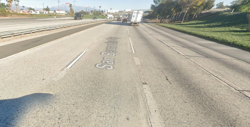 San Bernardino Accident 