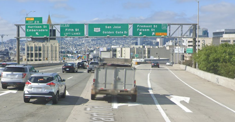 San Francisco Car Crash