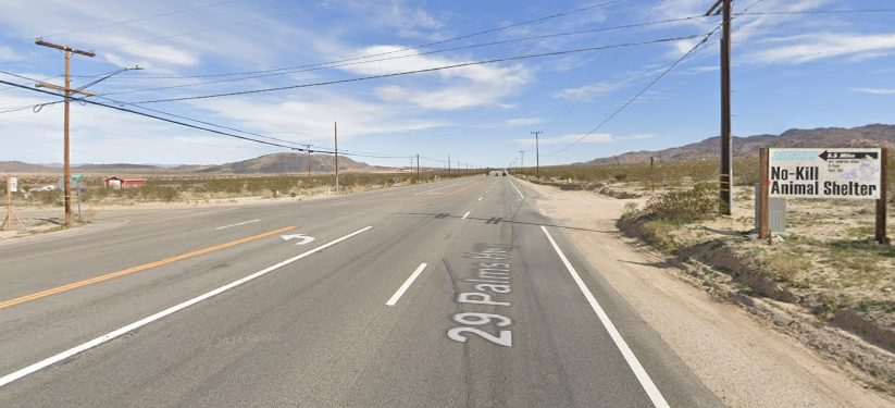 Joshua Tree Car Crash 