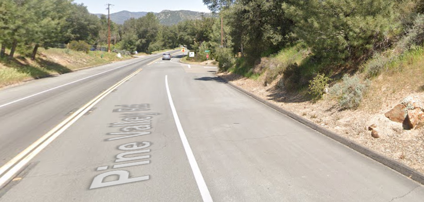 Pine Valley Pedestrian crash