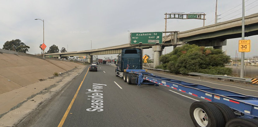 Long Beach Police Pursuit Crash