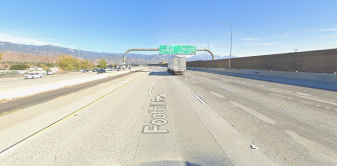 San Bernardino Car Accident 