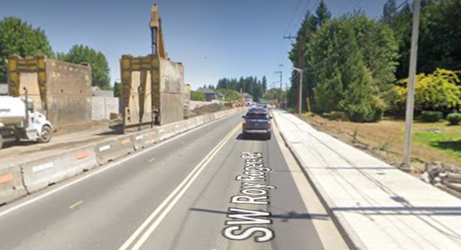 Sherwood Accident