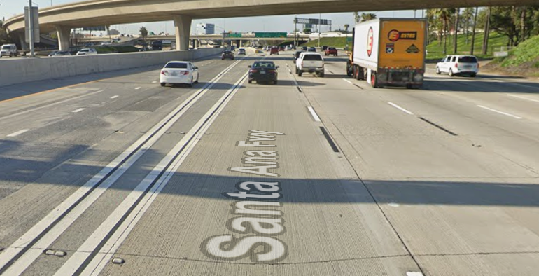 Santa Ana Car Crash