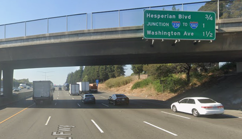 Hayward Car Collision 