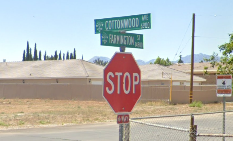 Hesperia Dirt Bike Accident