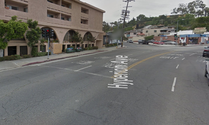 Los Feliz Motorcycle Accident