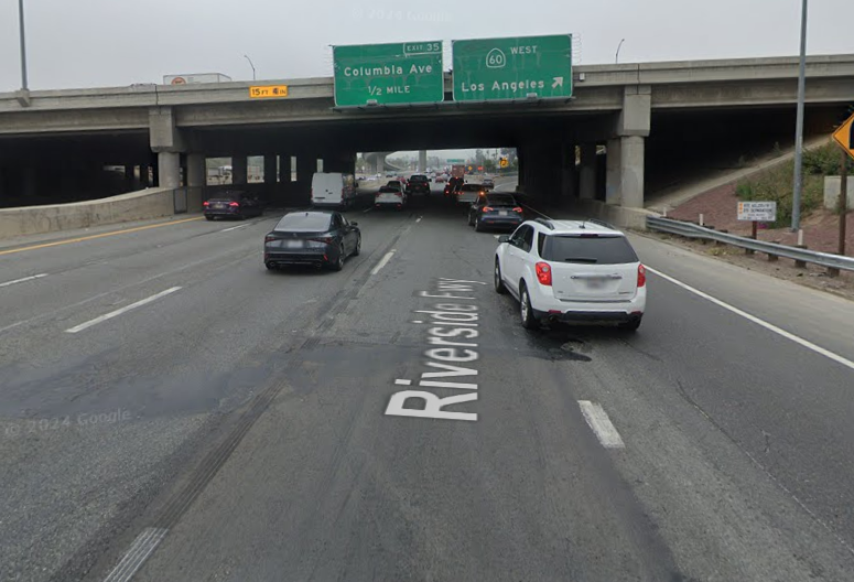 Riverside Car Accident