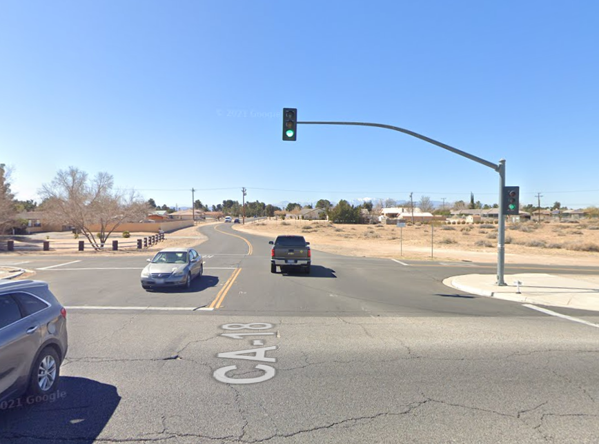 Apple Valley Pedestrian Accident