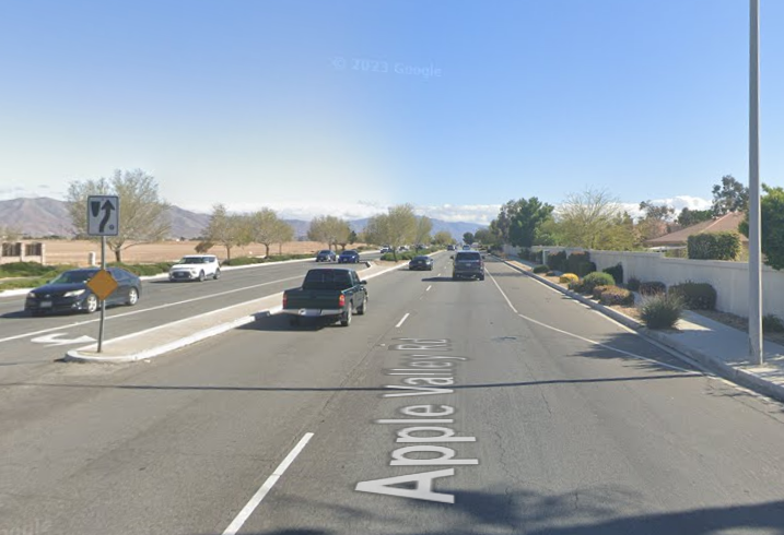 Apple Valley Accident