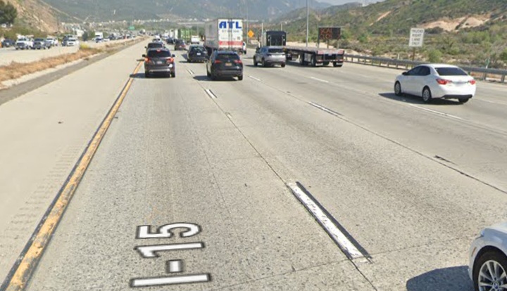 Cajon Pass Accident