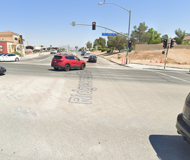 Hesperia Car Accident