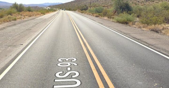 Yavapai County Crash on US 93
