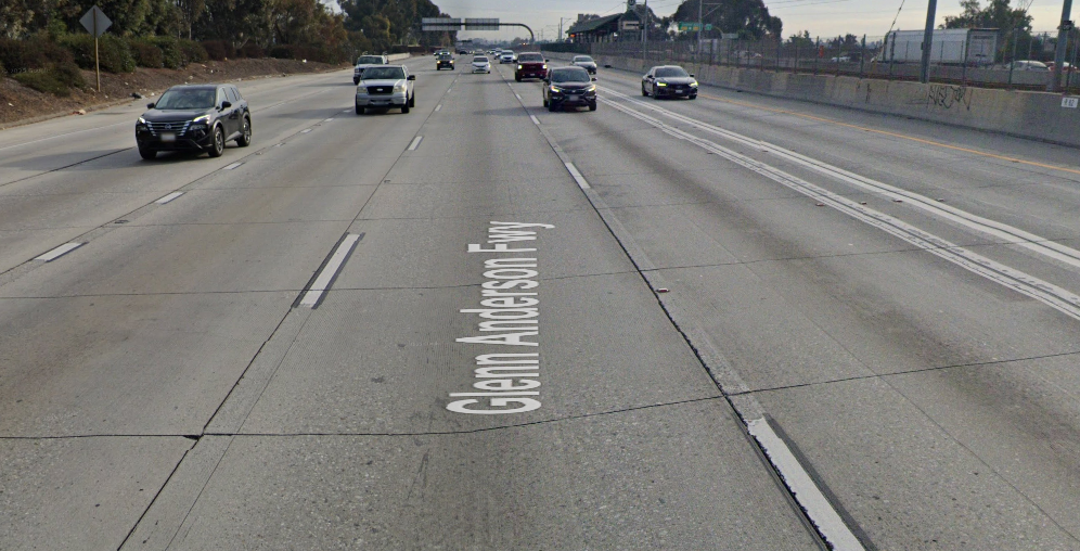 105 Freeway collision