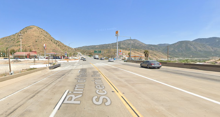 San Bernardino Accident