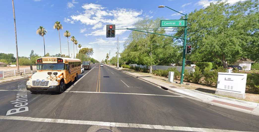 Central Phoenix Accident