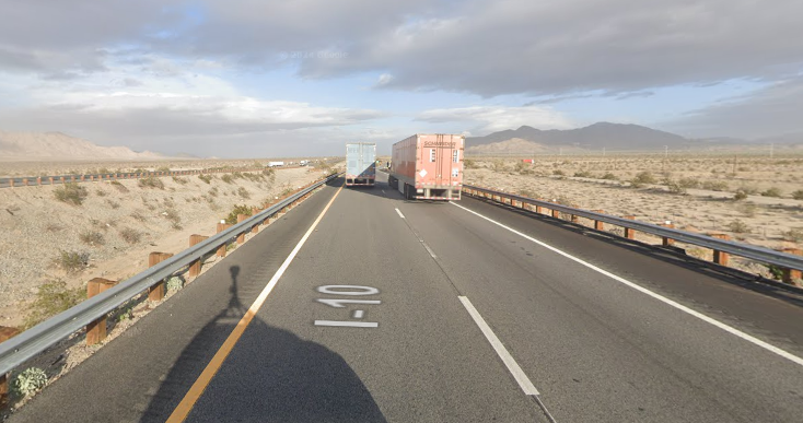 Desert Center Car Accident