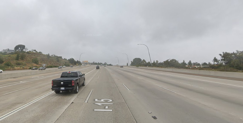 Cajon Pass Multi-Vehicle Collision