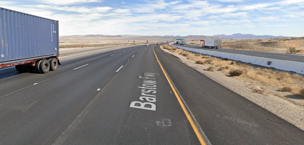 Barstow Rollover Accident