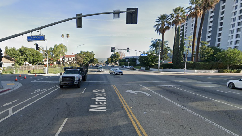 Downtown Riverside Accident