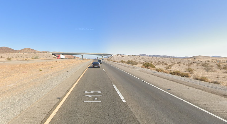 Baker Big Rig Crash