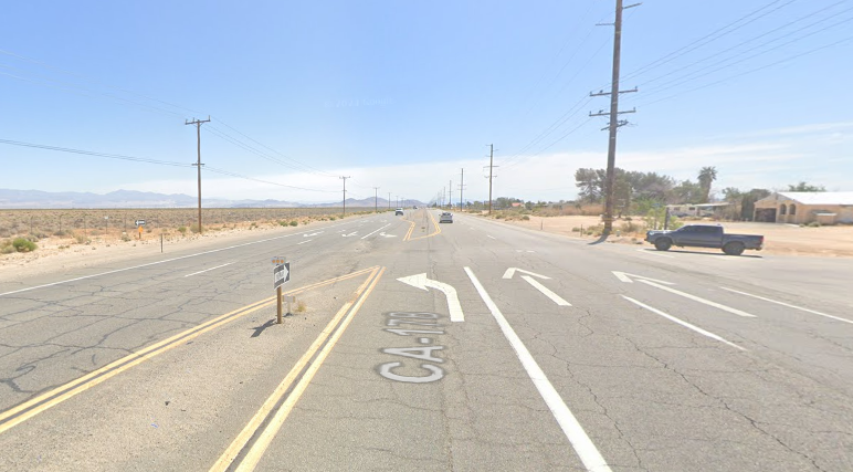 Ridgecrest Motorcycle Crash