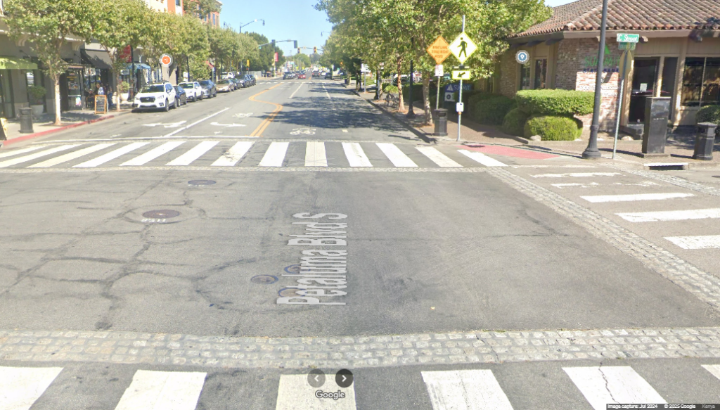 Petaluma Pedestrian Accident