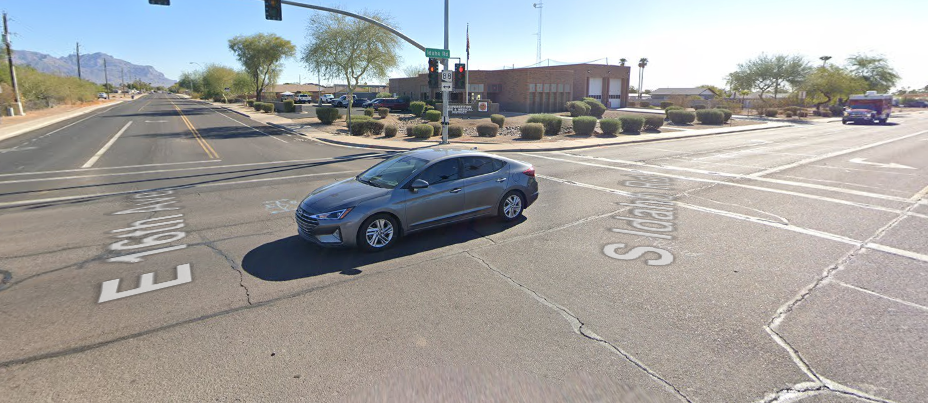  Apache Junction Single-Vehicle Collision